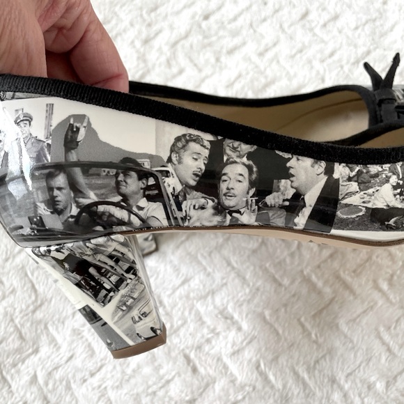 Patent 🖤🤍 Black and White Shoes size 8 - Picture 8 of 13